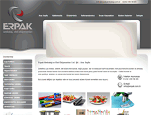 Tablet Screenshot of erpakambalaj.com.tr